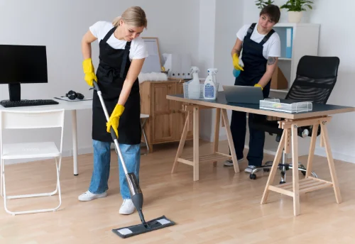 Nettoyage de bureau professionnel à Sauviat
