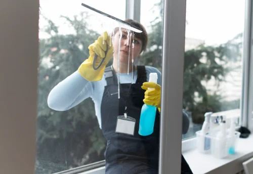 Nettoyage de vitres intérieures et extérieures à Sauviat